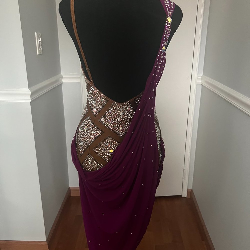 Latin Ballroom Dance Dress - Picture 2 of 16